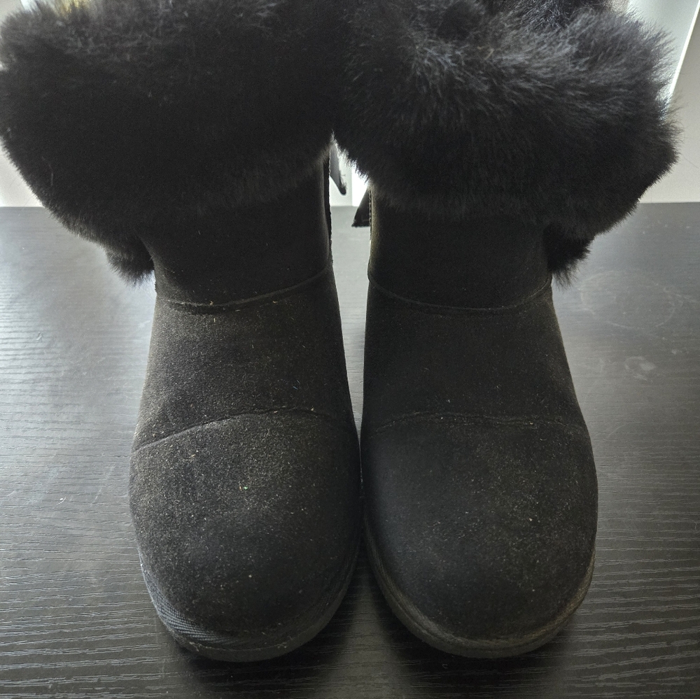 Juicy Couture Women's King 2 Cold Weather Pull-On Boots, Black, 7M